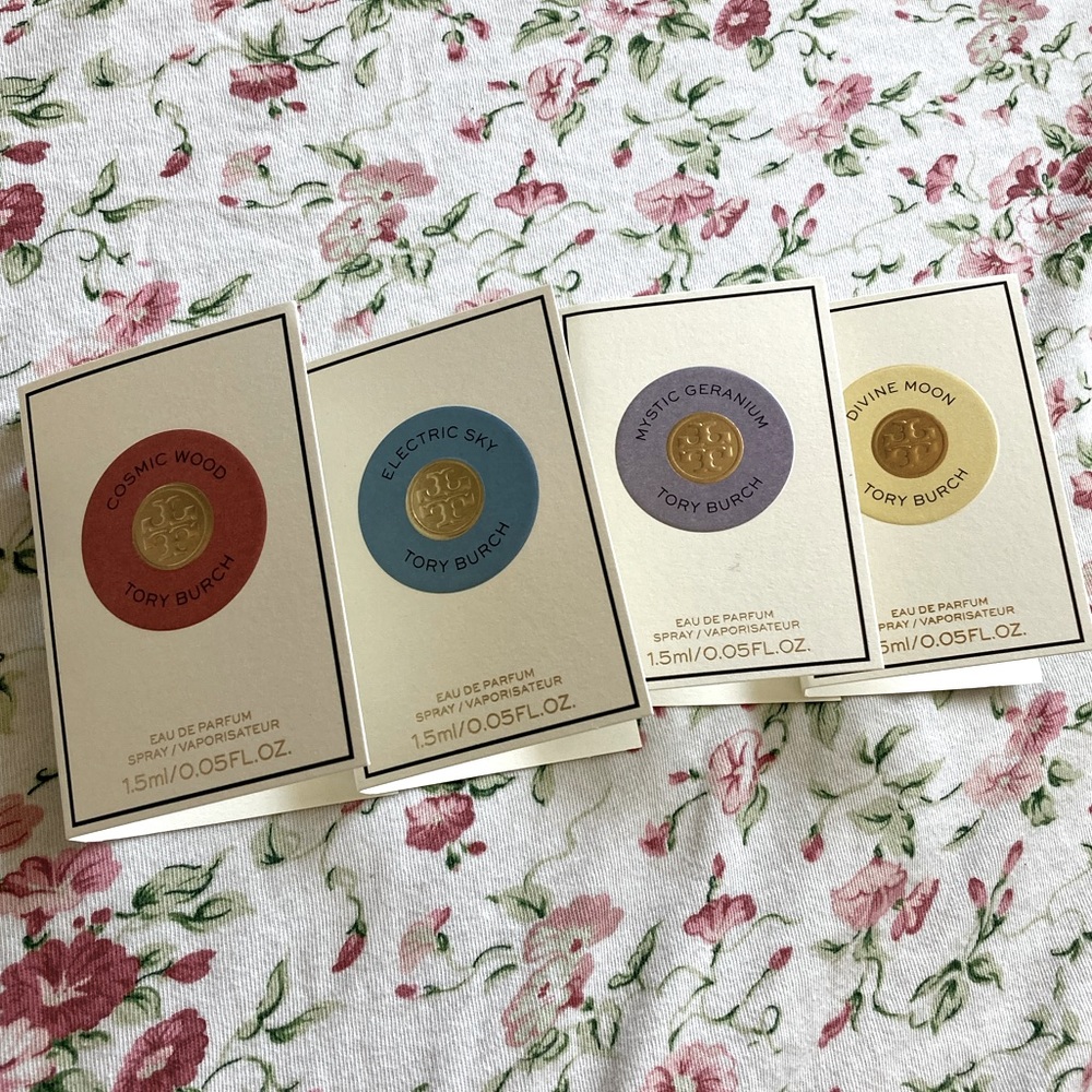 Bundle of FOUR Tory Burch fragrances